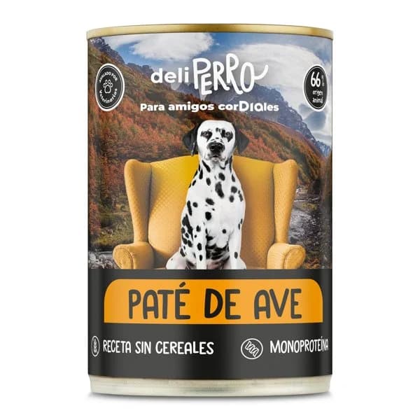 Alimento para perros paté de ave Deliperro de Dia lata 400 g - 0.4 kg - Imagen del producto en Findit