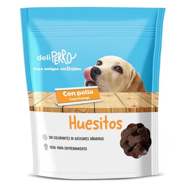 Snack para perros huesitos con pollo Deliperro de Dia bolsa 100 g - 0.1 kg - Imagen del producto en Findit