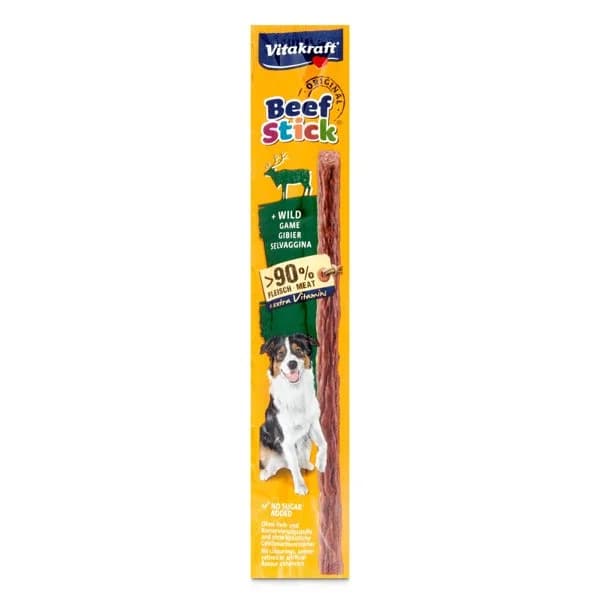 Snack para perros beef stick de caza Vitakraft 12 g - 0.01 kg - Imagen del producto en Findit