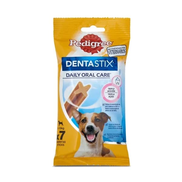 Snack para perros mini Pedigree Dentastix bolsa 110 g - 0.11 kg - Imagen del producto en Findit
