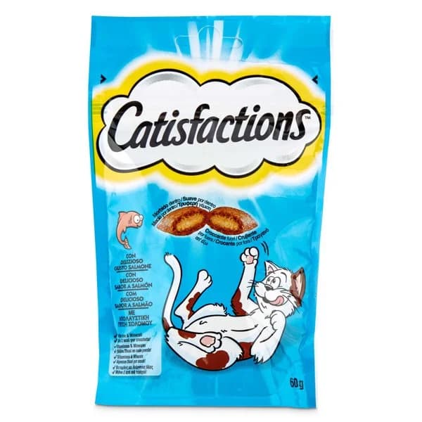 Snack para gatos con salmón Catisfaction bolsa 60 g - 0.06 kg - Imagen del producto en Findit