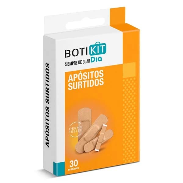 Tiritas surtidas Botikit de Dia caja 30 unidades - 33 ud - Imagen del producto en Findit
