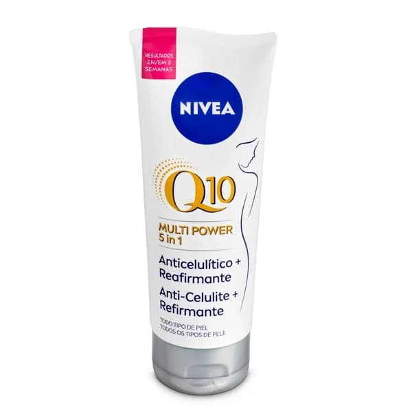 Gel crema anticelulítica + reafirmante Q10 Nivea tubo 200 ml - 0.2 l - Imagen del producto en Findit