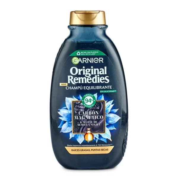 Champú de carbón magnético Original Remedies bote 250 ml - 0.25 l - Imagen del producto en Findit
