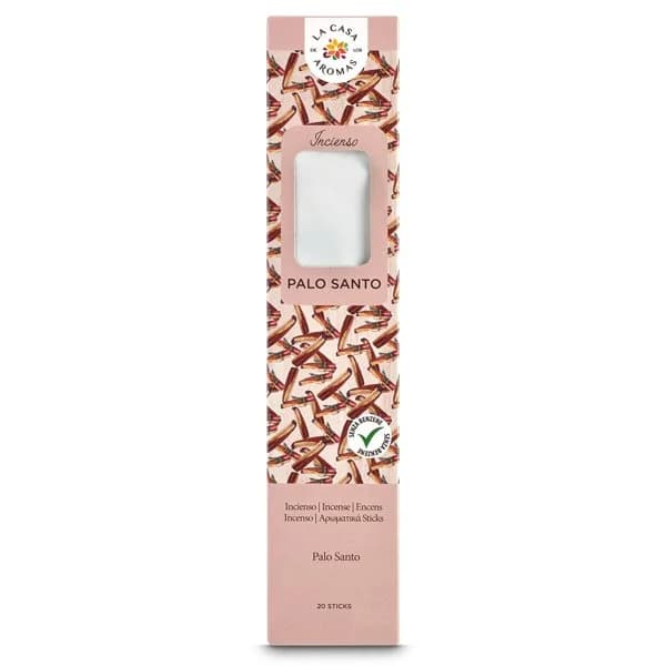 Incienso palo santo La casa de los aromas caja 20 unidades - 21.8 ud - Imagen del producto en Findit
