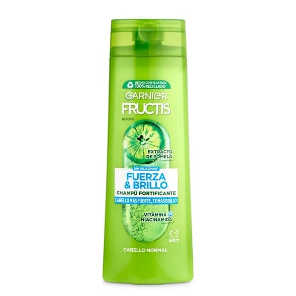 Champú fortificante fuerza y brillo cabello normal Fructis botella 300 ml - 0.3 l - Imagen del producto en Findit
