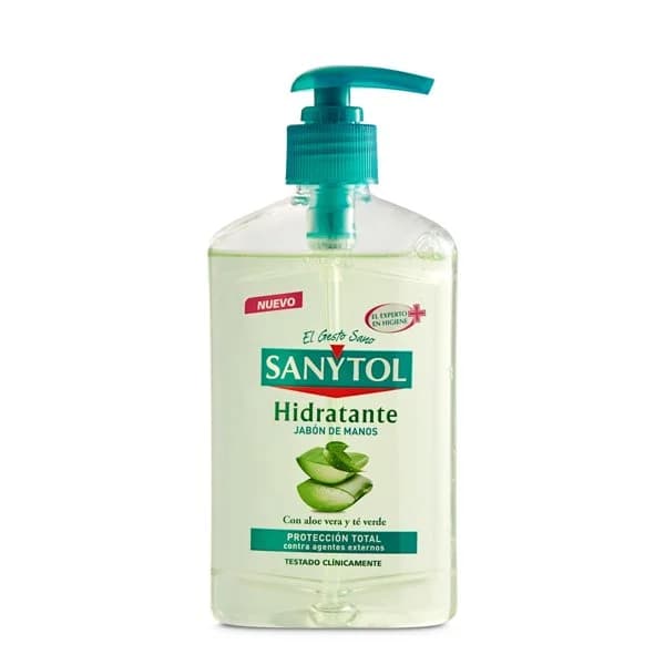 Jabón de manos líquido hidratante Sanytol bote 250 ml - 1 ud - Imagen del producto en Findit