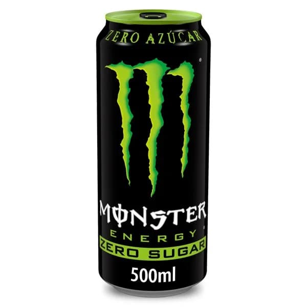 Bebida energética green zero Monster Energy lata 500 ml - 0.5 l - Imagen del producto en Findit