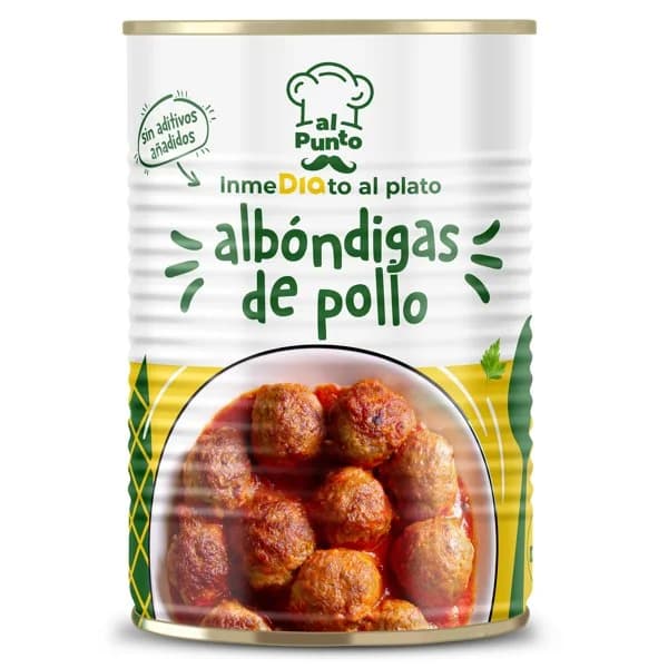 Albóndigas de pollo Al Punto Dia lata 415 g - 0.41 ud - Imagen del producto en Findit