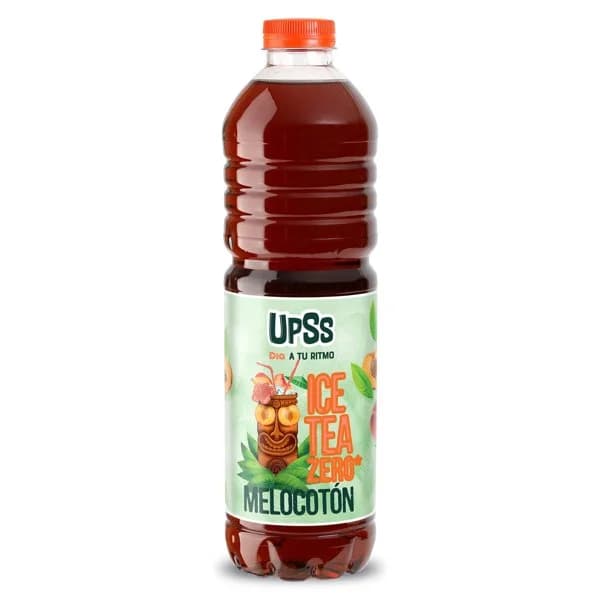 Refresco de té al melocotón zero Upss Dia Dia botella 1.5 l - 1.49 l - Imagen del producto en Findit