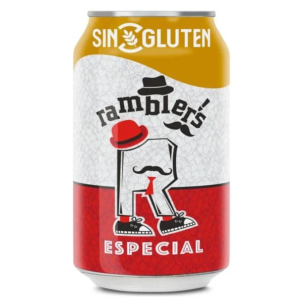 Cerveza especial sin gluten Ramblers de Dia lata 33 cl - 0.33 l - Imagen del producto en Findit
