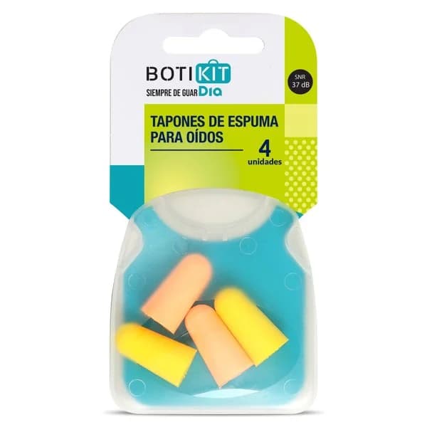 Tapones para oídos Botikit de Dia caja 4 unidades - 3.96 ud - Imagen del producto en Findit