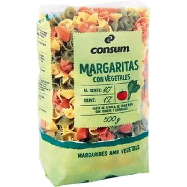 Margaritas con Vegetales Paquete - 0.5 kg - Imagen del producto en Findit