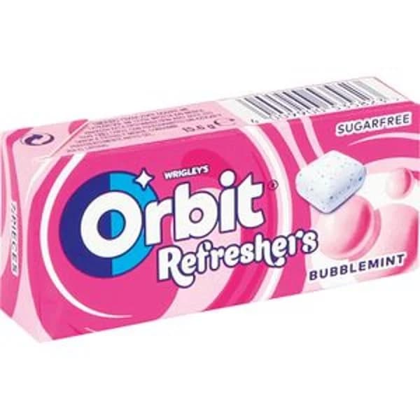 Chicle Grageado Refresh sabor Bubblemint - 0.01 kg - Imagen del producto en Findit