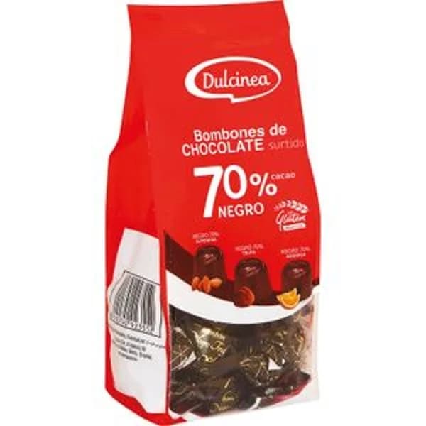 Bombones Surtidos 70% Cacao Bolsa - 0.18 kg - Imagen del producto en Findit