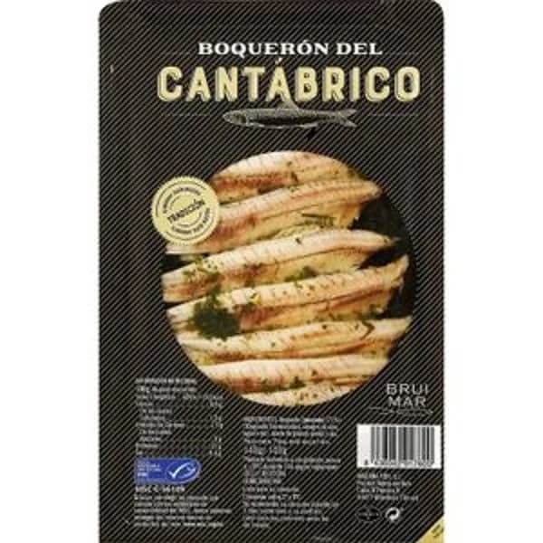 Boquerón del Cantábrico Aceite de Girasol MSC - 0.1 kg - Imagen del producto en Findit