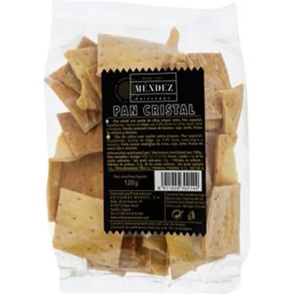 Pan Cristal con Aceite de Oliva Virgen Extra - 0.1 kg - Imagen del producto en Findit