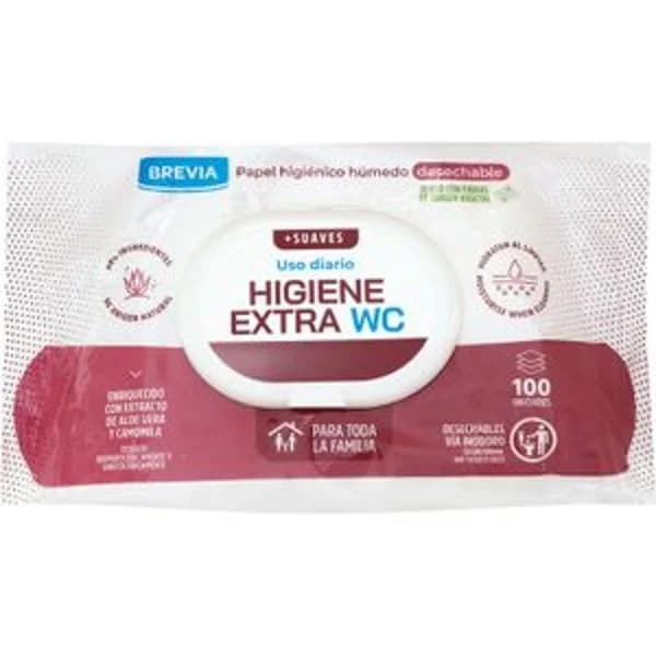Higiénico Húmedo Extra Higiene - 99.5 ud - Imagen del producto en Findit
