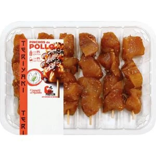 Pincho Pechuga Pollo Teriyaki - 0.35 kg - Imagen del producto en Findit