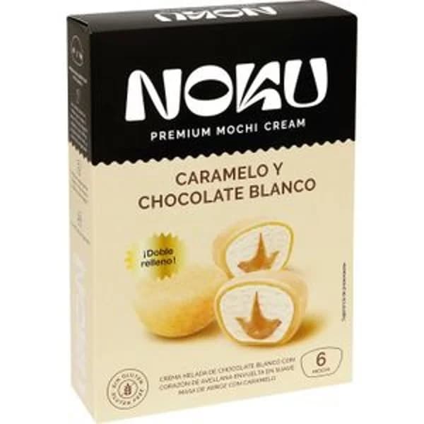 Mochi Caramelo y Chocolate Blanco x6 und - 0.21 kg - Imagen del producto en Findit