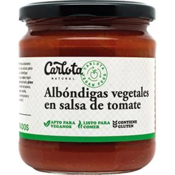 Albóndigas Veganas con Salsa de Tomate - 1 ud - Imagen del producto en Findit