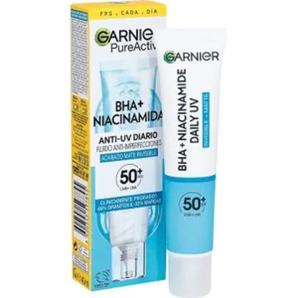 Fluido BHA+Niacinamida SPF50 Antiimperfeccione - 0.04 l - Imagen del producto en Findit