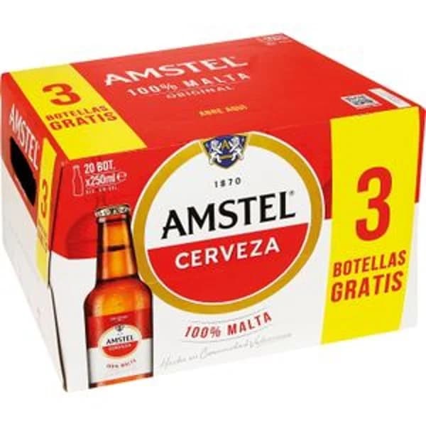 Cerveza Botella Cristal Pack de 20 - 4.37 l - Imagen del producto en Findit