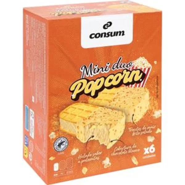 Mini Sándwich Dúo Pop Corn 6 Unidades - 0.31 kg - Imagen del producto en Findit