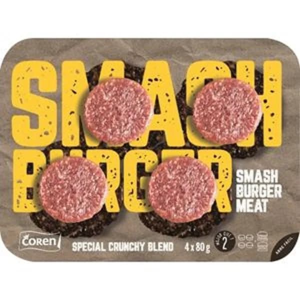 Smash Burger Meat Vacuno - 0.32 kg - Imagen del producto en Findit
