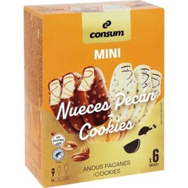 Mini Bombón Cookies Vainilla Pecan - 0.22 kg - Imagen del producto en Findit