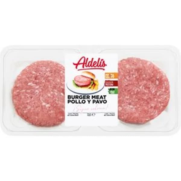 Burger Meat Pollo y Pavo - 0.24 kg - Imagen del producto en Findit