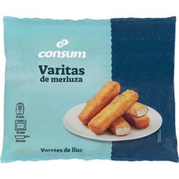 Varitas de Merluza Empanada - 0.42 ud - Imagen del producto en Findit