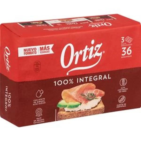 Pan Tostado 100%Integra 36 Unidades - 0.32 kg - Imagen del producto en Findit