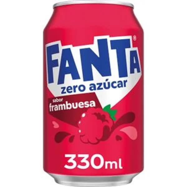 Refresco Frambuesa Zero Lata - 0.33 l - Imagen del producto en Findit