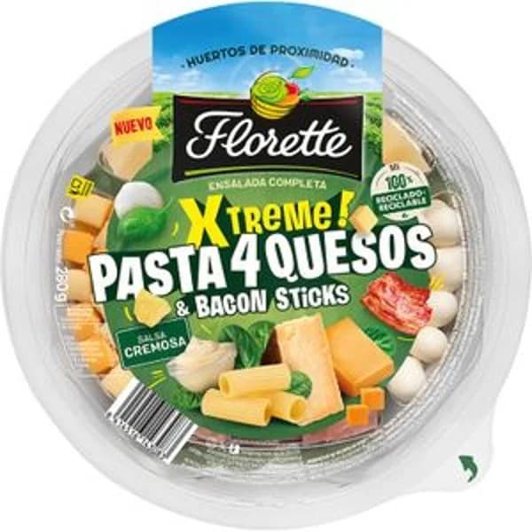 Ensalada Xtreme Pasta 4 Quesos - 1 ud - Imagen del producto en Findit