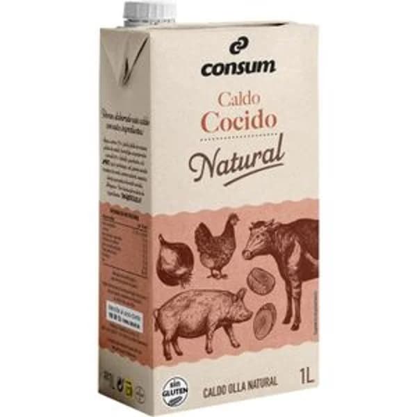 Caldo de Cocido 100% Natural - 1 l - Imagen del producto en Findit