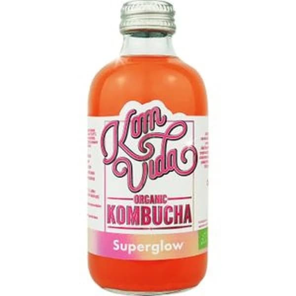 Kombucha Superglow Bebida Orgánica - 0.25 l - Imagen del producto en Findit