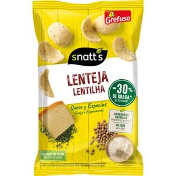 Snatt's Lenteja Queso y Eneldo - 0.09 kg - Imagen del producto en Findit