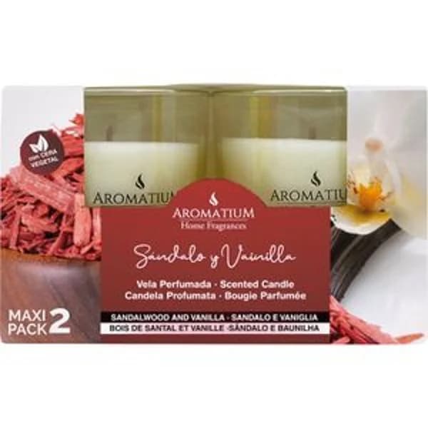 Set Vasos Vela Maxi Sandalo y Vainilla - 2 ud - Imagen del producto en Findit