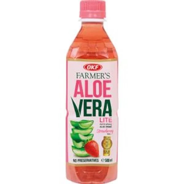 Refresco Aloe Fresa Botella - 0.5 l - Imagen del producto en Findit