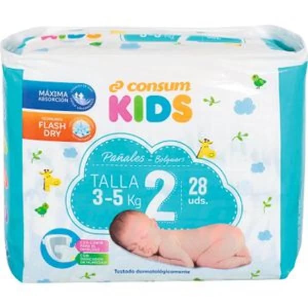 Pañales Talla 2 - 27.94 ud - Imagen del producto en Findit