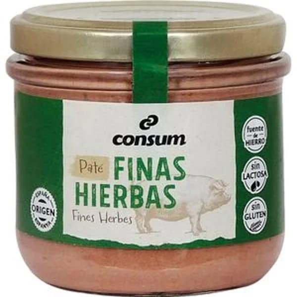 Paté Finas Hierbas Tarro - 1 ud - Imagen del producto en Findit