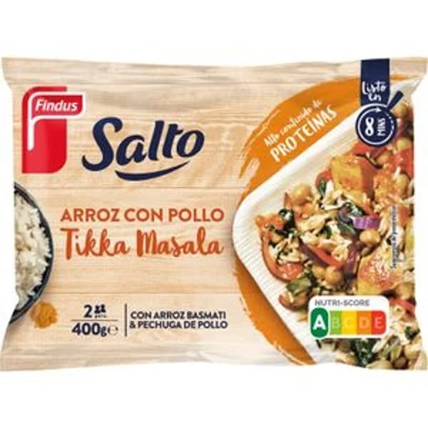 Arroz con Pollo Tikka Masala - 0.4 ud - Imagen del producto en Findit