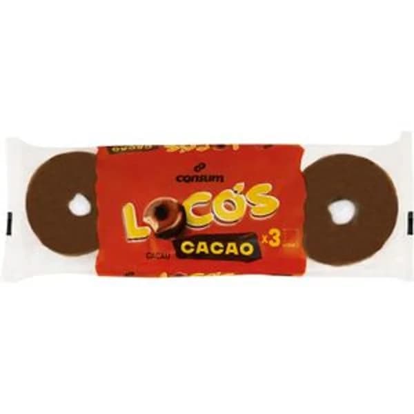 Loco's Cacao 3 Unidades - 0.13 kg - Imagen del producto en Findit