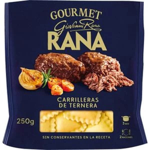 Pasta Rellena Gourmet Carrilleras de Ternera - 0.25 kg - Imagen del producto en Findit