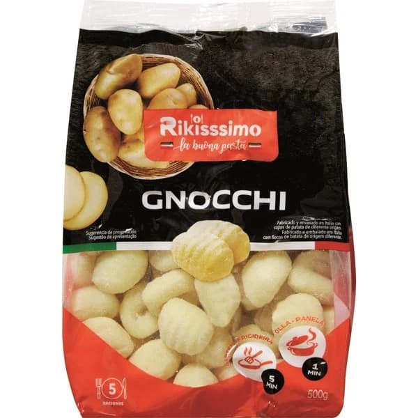 Gnocchis Rikisssimo 500G - 0.5 kg - Imagen del producto en Findit