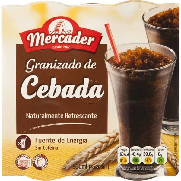 Granizado Cebada P-4 - 0.8 l - Imagen del producto en Findit