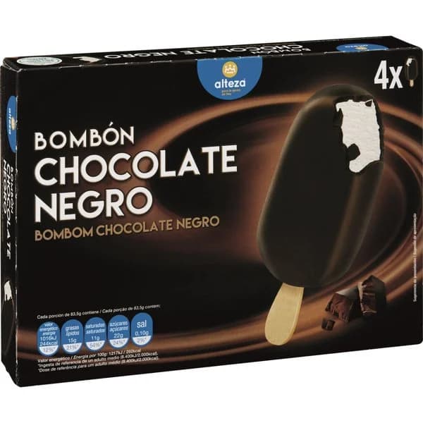 Helado Bombon Chocolate Puro - 1 ud - Imagen del producto en Findit
