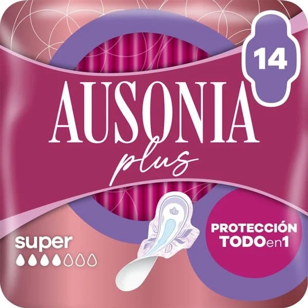 Compresa ultrafina super con alas,14 unidades - 1 ud - Imagen del producto en Findit