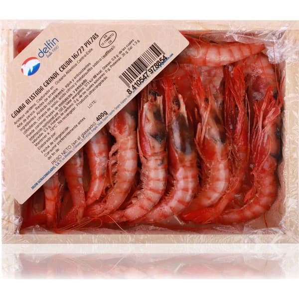 Gamba Alistada Mediana Caja 1Kg. - 1 kg - Imagen del producto en Findit